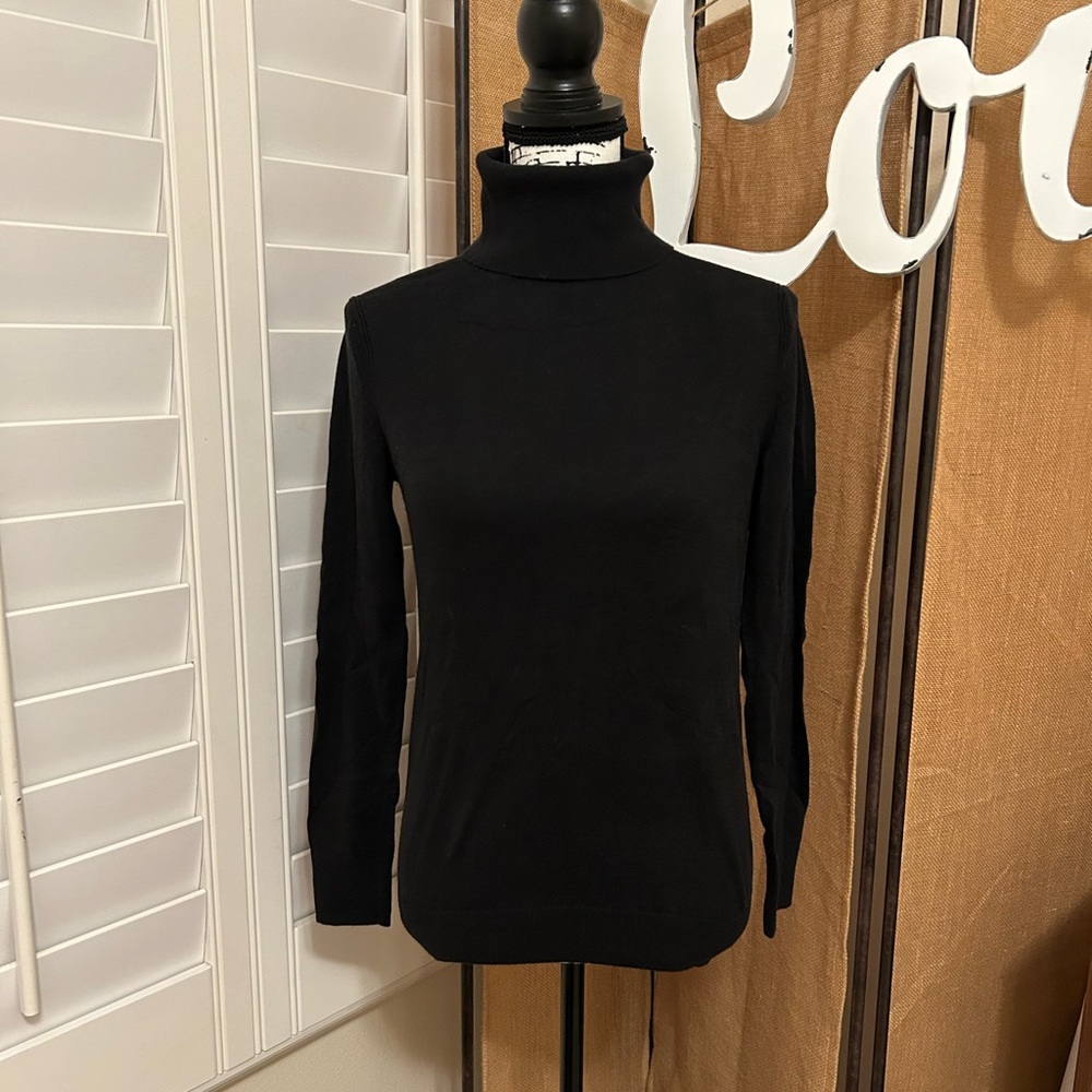 Black turtleneck